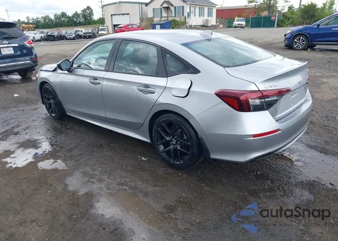 2025 Honda Civic Sport from USA, damaged, VIN 2HGFE2F54SH555365